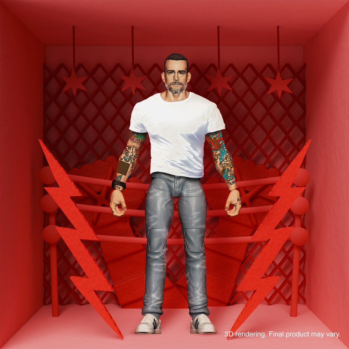 CM Punk WWE Elite Survivor Series Return Action Figure by Mattel Creations BobKatEmporium