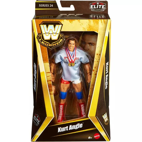 WWE Kurt Angle Elite Series 24 Action Figure BobKatEmporium