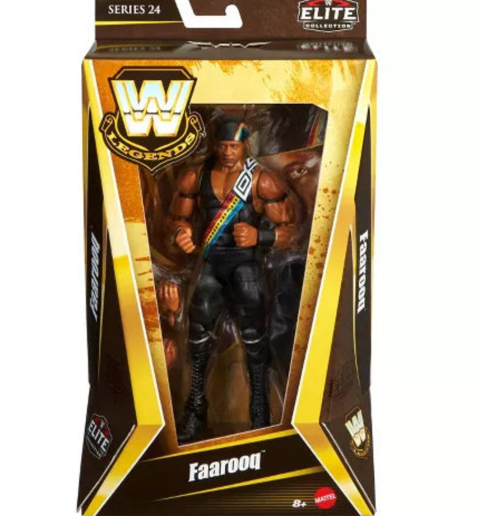 WWE Faarooq Elite Series 24 Action Figure BobKatEmporium