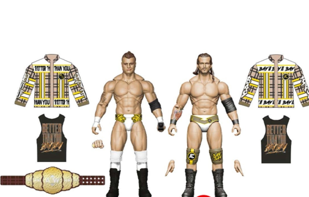 Better Than You Bay Bay (MJF & Adam Cole) - AEW Ringside Exclusive 2-Pack BobKatEmporium