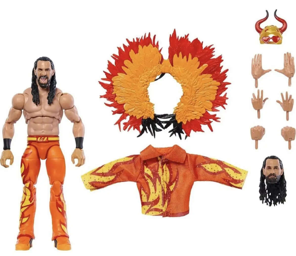 WWE Ultimate Edition Action Figure Seth Rollins Fan TakeOver Pre Order - BobKatEmporium