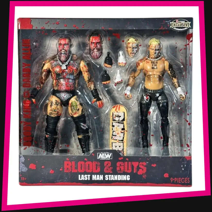 Blood & Guts (Darby Allin vs Brody King) - AEW Ringside Exclusive 2-Pack - BobKatEmporium