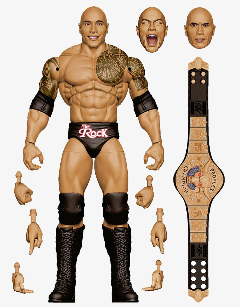 The Rock WWE Ultimate Edition Series #25 BobKatEmporium