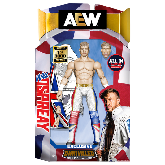 Pre-Order: All In London Exclusive Will Ospreay - All Elite Wrestling - 6-Inch Will Ospreay - Unrivaled Collection (All In London Exclusive) BobKatEmporium