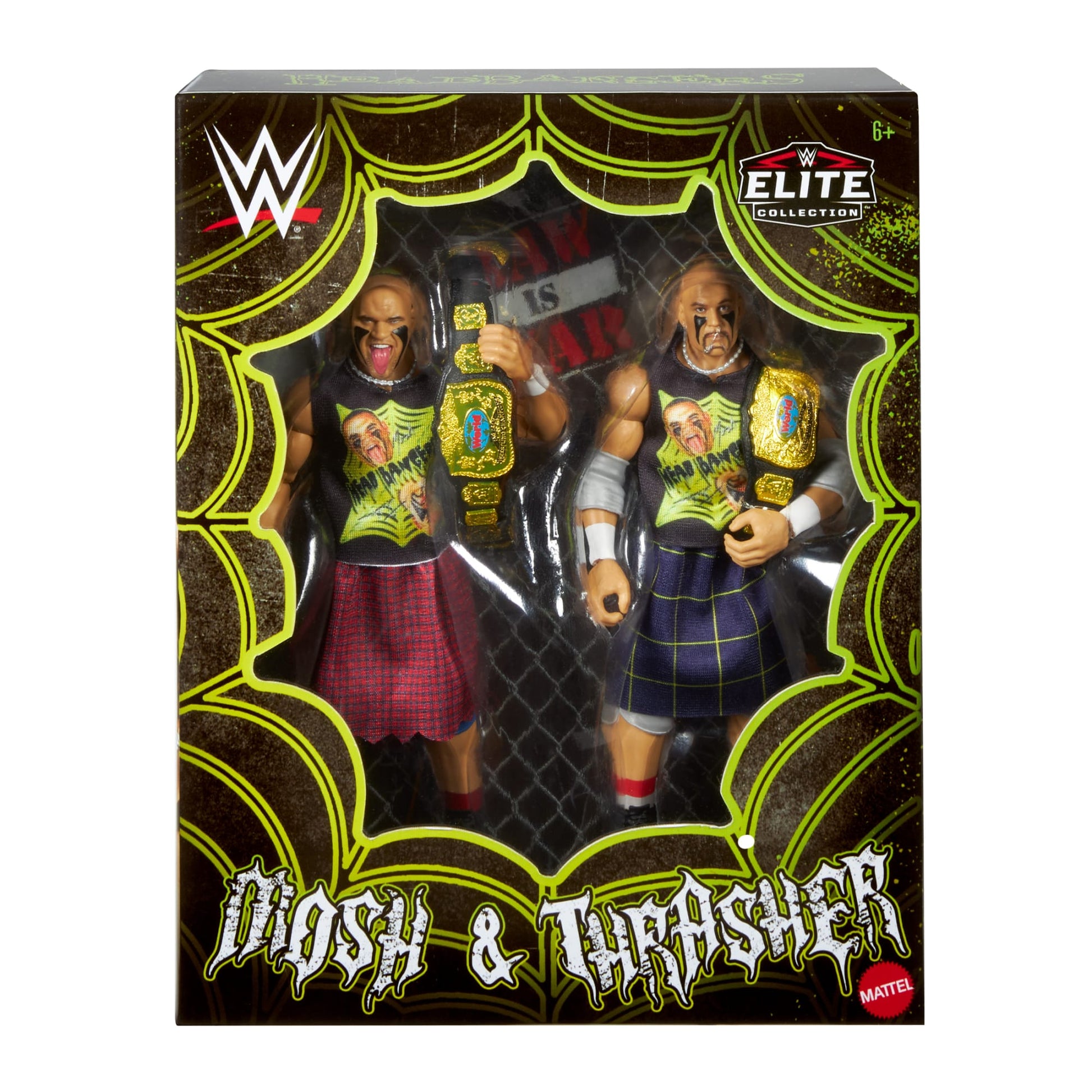 WWE Elite Collection The Headbangers 2-Pack BobKatEmporium