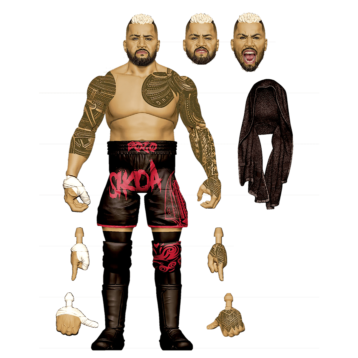 WWE Mattel Ultimate Edition Series 24 Solo Sikoa PREORDER ESTIMATED FEBRUARY SHIP BobKatEmporium