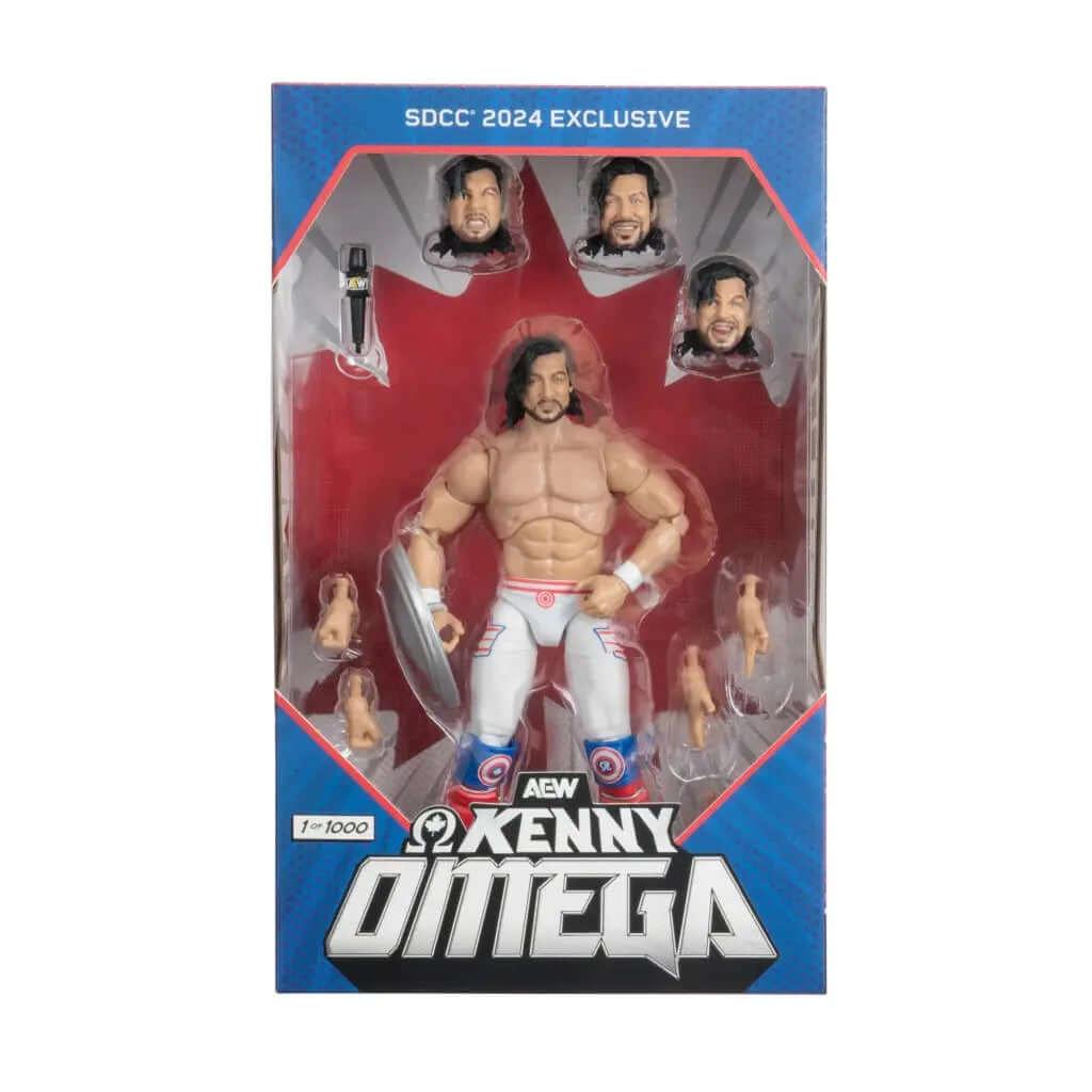 AEW Jazwares SDCC Exclusive Kenny Omega - BobKatEmporium