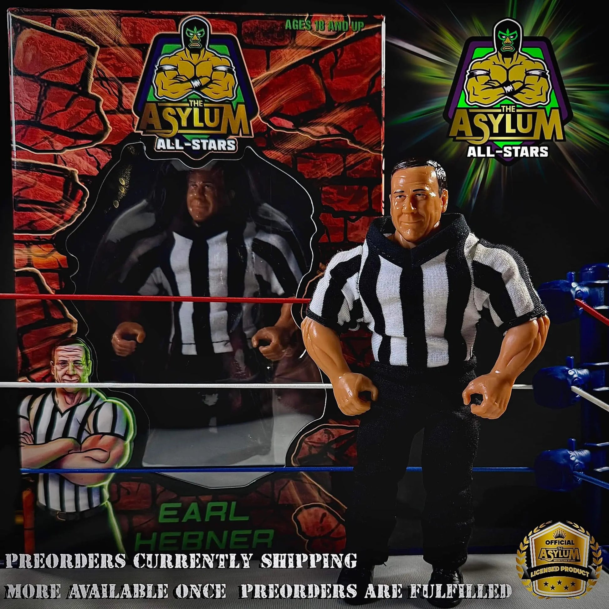 Earl Hebner Asylum Series 1 - BobKatEmporium